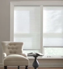 HOME DECOR 34” x 72” SNOW DRIFT LIGHT FILTERING CORDLESS (644-765)