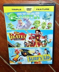 The Pirates Band Of Misfits Planet 51 Surfs Up Dvd 14 Ebay