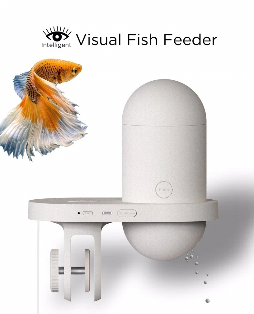Automatic fish feeder ebay discount