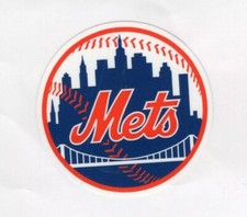 New York Mets decal window helmet hard hat la...