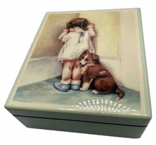 Bessie Pease Gutmann Trinket Box Thailand