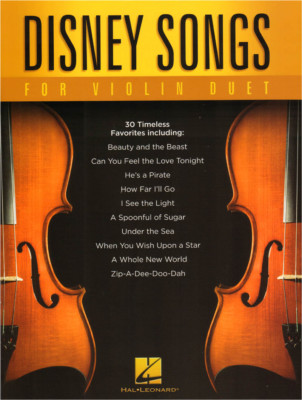 Disney Songs for Violin Duet 30 Songs für 2 Violinen Geigen Noten