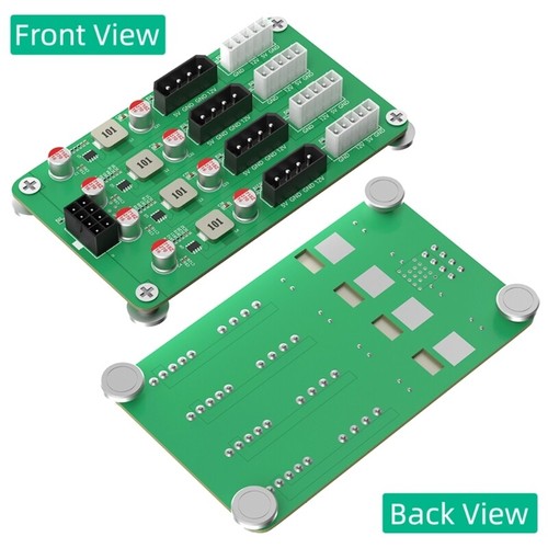 Multiple Port ATXs 6 8pin to 8 Channel 5V/12V 3A Voltages Adapter Board for ATXs - Afbeelding 4 van 8