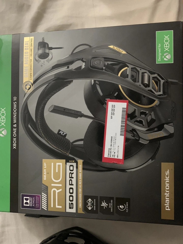 Plantronics RIG 500 PRO HX Wired Gaming Headset for Xbox One - Black - Image 2 of 4