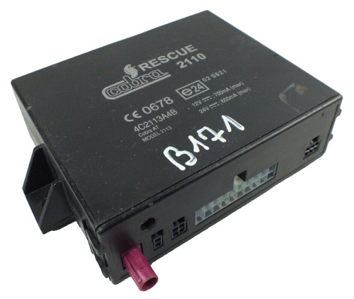 AUDI A5 8T COBRA RESCUE TRACKER Steuergerät ECU 4C2113A4B OEM gebrauchte Teile