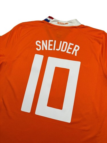 Niederlande 2008-10 "Sneijder" Heim Trikot M nike Holland home shirt - Bild 2 von 6