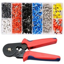 1200PCS Cable Cord Pin End Bootlace Ferrule Terminal Set Wire Crimp Connectors