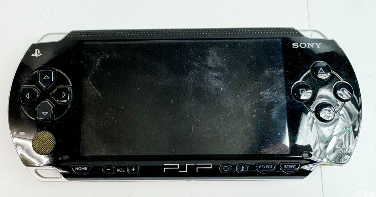 SONY PSP Console PSP-1000 BLACK Console Only Working ok SONY PSP Console PSP-1000 BLACK Console Only Working ok