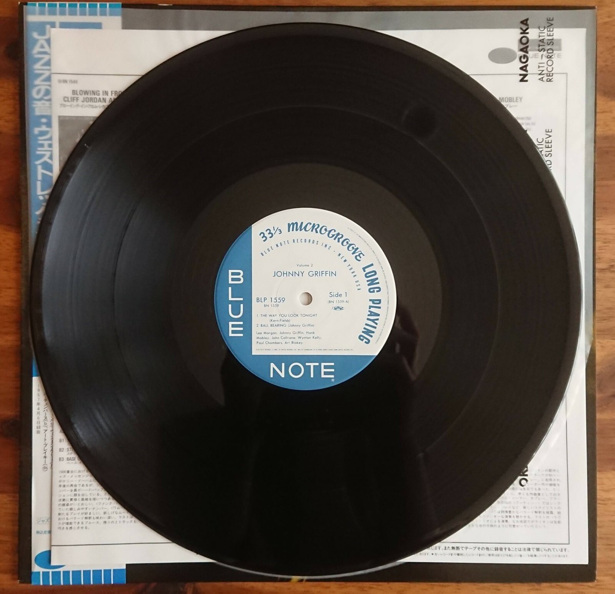 洋楽 [LP]JOHNNY GRIFFIN [BLP 1559] Johnny Griffin A Blowing Session Blue Note 1559 Japan LP Jazz Mono