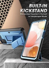 SUPCASE for Samsung Galaxy A12 4G Version, w/ Screen Case Stand Shockproof Cover
