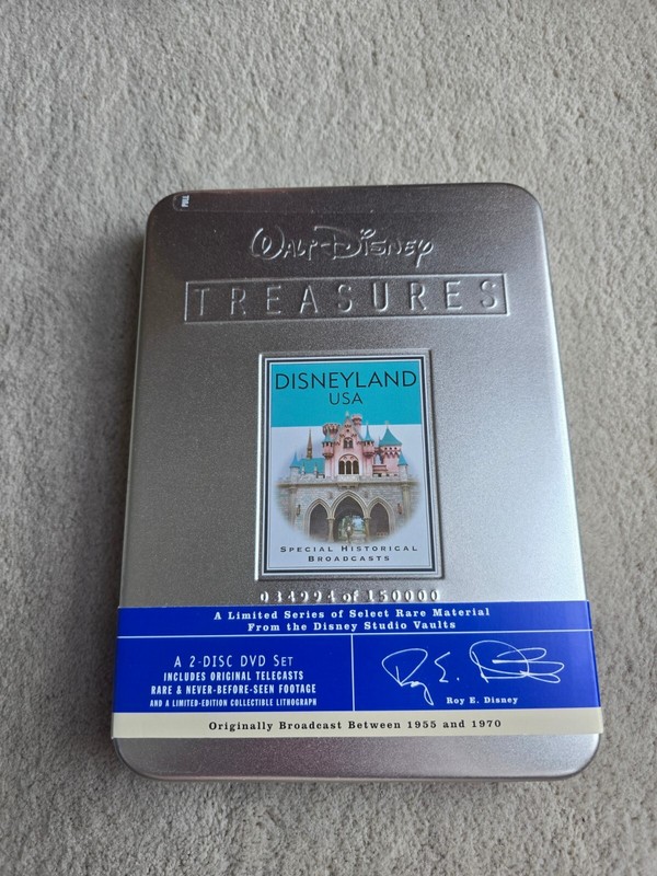 Walt Disney Treasures: DISNEYLAND USA - Special Historical Broadcasts: 2 DVD Set