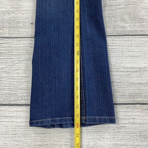 Nine West Bootcut Mid Rise Jeans Women Size 12 Blue Casual Denim Pants - Stretch - 第 13/13 張圖片