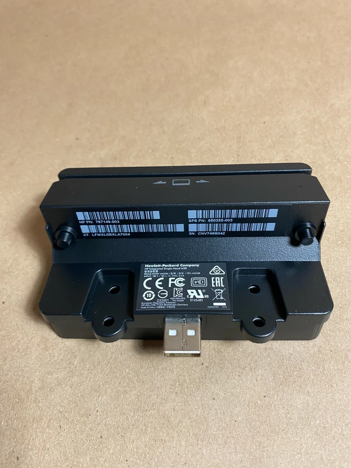 HP Integrated Single-Head MSR For RP2, RP7 And L6015tm - Image 2 of 3