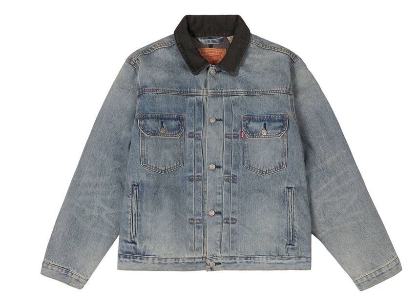 Stussy × Levi's Embossed Trucer Denim Size XS-XXL | eBay