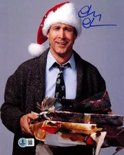 SALE! Chevy Chase Signed 8x10 Photo Christmas Vacation Beckett