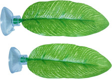 No Wire Betta Bed Leaf Hammock, Silk Betta Fish Leaf Hammocks Pad Lounger Toys L