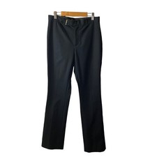 Ralph Lauren Black Label Black Cotton Blend Straight Leg Pants Size 2