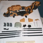 VTG 1986 GI Joe Tomahawk Helicopter Parts Pieces Lot Not Complete Repair 80s