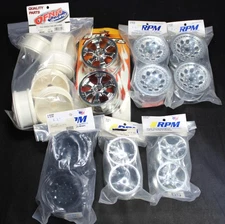 (18) RC Wheel Dealer Lot - OFNA - RPM - Hot Bodies - NOS