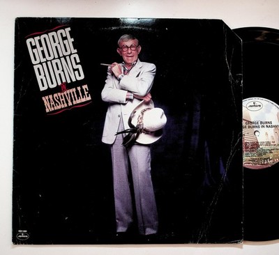 George Burns - George Burns in Nashville LP Record 1980 Mercury Comedy 33 RPM