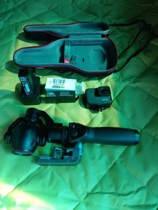 DJI Osmo Handheld Gimbal Stabilizer with Case PLUS SECOND ITEM GoProHERO 7 Black