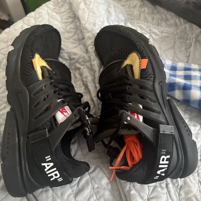 Size 10 - Nike Air Presto x Off-White Low Black