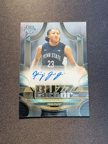 2025-26 Topps Bowman Chrome Buzz Factor Auto Kiyomi Mcmiller #BZA-KM XV44