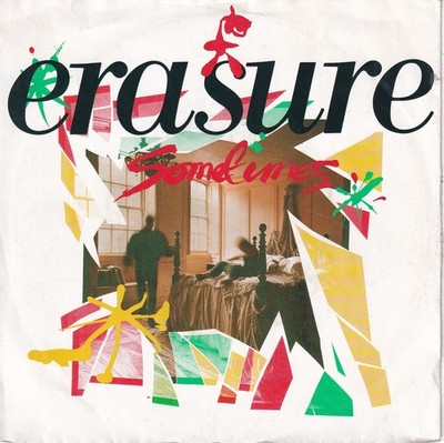 -0838- Erasure - Sometimes -7''-Single- exzellent