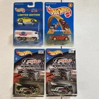 Lot of 4 HOT WHEELS Vintage Limited Edition Die-Cast 1998-2001 Free Shipping