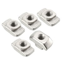 10Stk T-Muttern FüR 4545 Serie Stranggepresstem Aluminium Profil M5-Gewinde