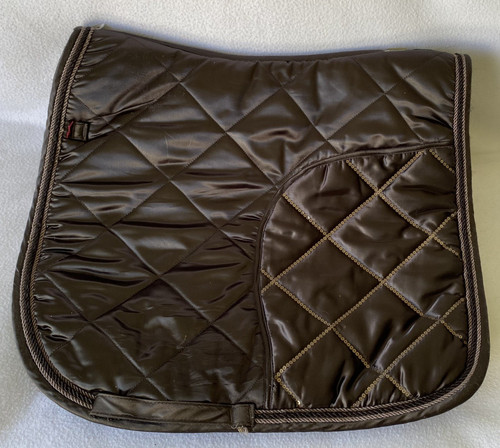 ESKADRON Beautiful Satin w/ SEQUIN Diamond Pattern Dressage Saddle PAD Size (L)