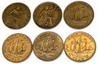 George V Half Penny coin from a recent eBay sale