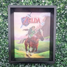 Legend Of Zelda Ocarina Of Time Lenticular Shadowbox Frame