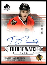 2014-15 SP Authentic Future Watch Autographed Trevor van Riemsdyk RC Auto