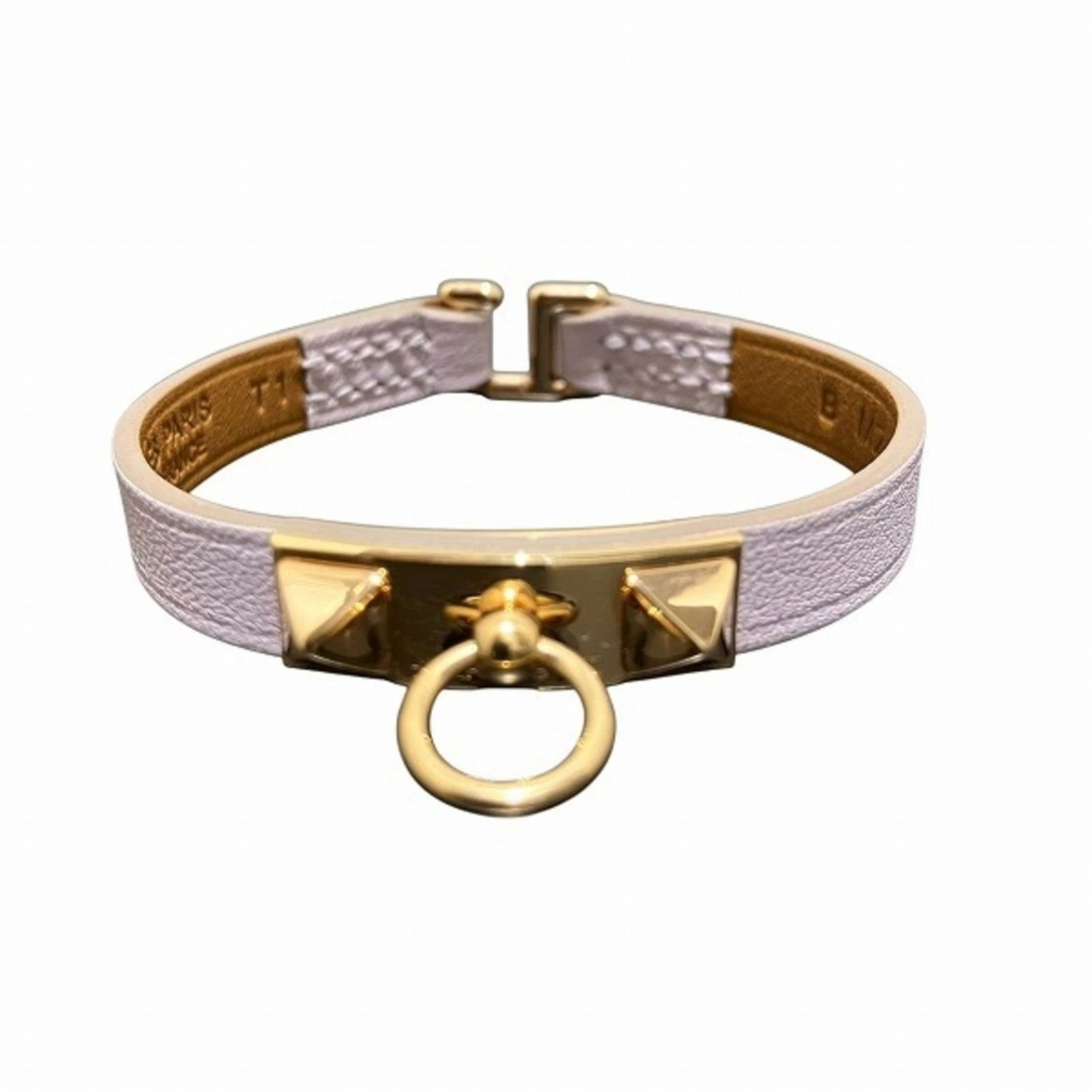 HERMÈS Bracciale Hermes Rival Mini B inciso T1 accessorio da donna GZl17bsf