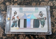 2024 Flawless Dual Diamond Relic Jalen Hurts Saquon Barkley /20