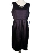 Simply Vera Jeweled Sheath Cocktail Dress Sz 10 Vera Wang Wedding Cruise Formal