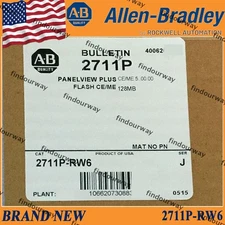 2711P-RW6 Brand New Sealed NEW PLC PanelView Plus CE Accessory FreeShip US