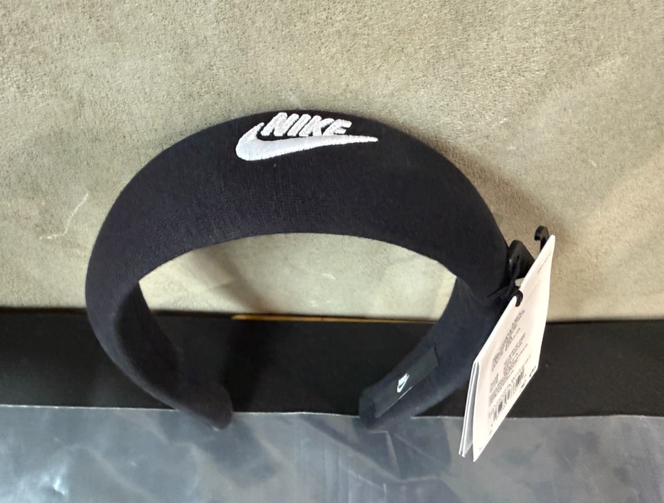 Nike Club Diadema Polar Para Mujer Correr Informal Estilo de Vida Banda Negra HF9193-091 Foto 3 de 4
