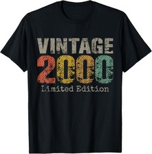 Vintage 2000 Limited Edition 21st Birthday 21 Year Old T-Shirt