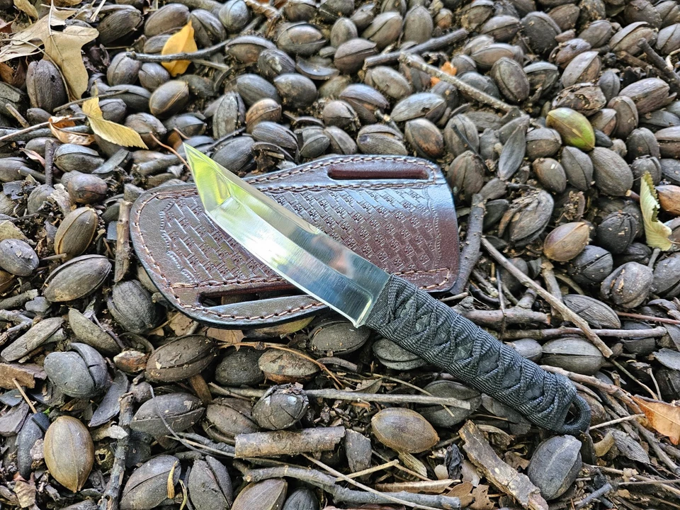 JAPANESE TANTO Fixed Blade Tactical Knife Hunting Survival Straight Knives - Image 3 of 4