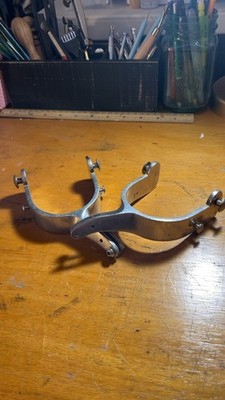 Stainless Steel Bull Riding Spurs