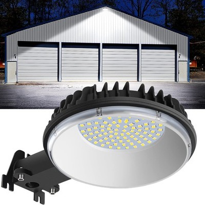 Karjoefar LED Barn Light, Dusk to Dawn Outdoor Lighting with 120W 120W, Black 