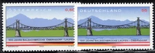 2003 Austria & Germany Bridge joint issue MNH
