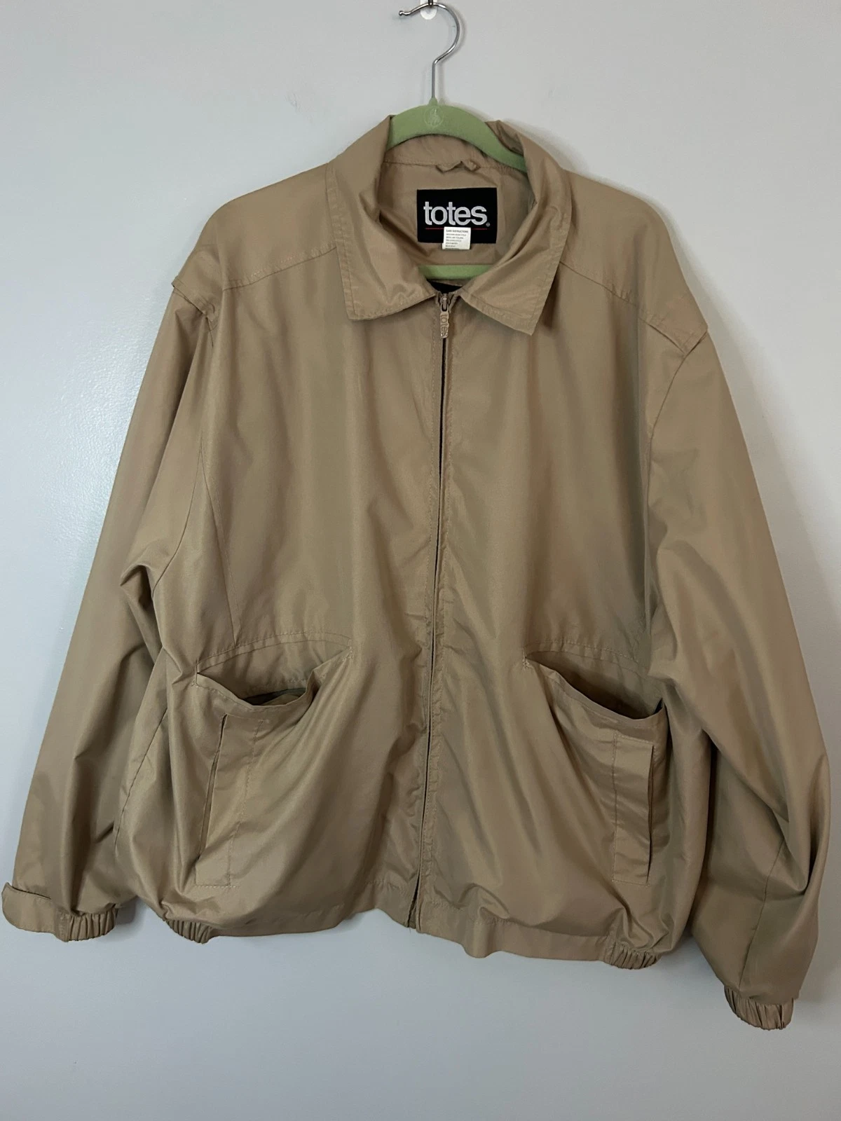 Vintage Totes Utility Lightweight WIndbreaker Jacket Men's Size 2X Minimalist