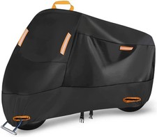 300D Heavy Duty Small Motorcycle Cover, Seceles All Season Durable Waterproof...