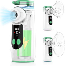 Aerosol Portatile Silenzioso con Display Digitale,  Ricaricabile Aerosol Ultrasu