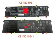 Genuine C31N2105-1 OEM Battery for ASUS K5504VN K6502VJ K3605ZU K3605VU K3605VV