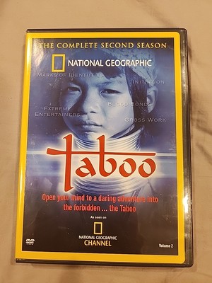 Taboo Complete second Season Volume 2 DVD National Geographic 2 Disc Set
