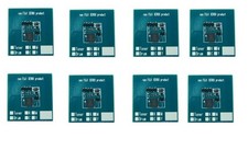 8 TONER CHIPS FOR XEROX COLOR C75 700 770 006R01383-84-85-86 C-Y-M-K